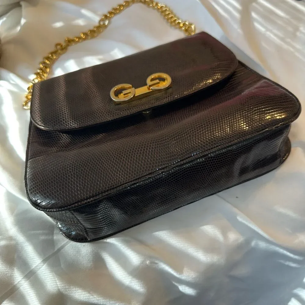 Gucci crocodile leather shoulder bag - Picture 16 of 16